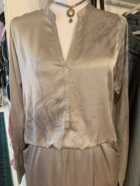 Vera Cartwheel Wrap Dress,Rabens Saloner - Shopidpearl