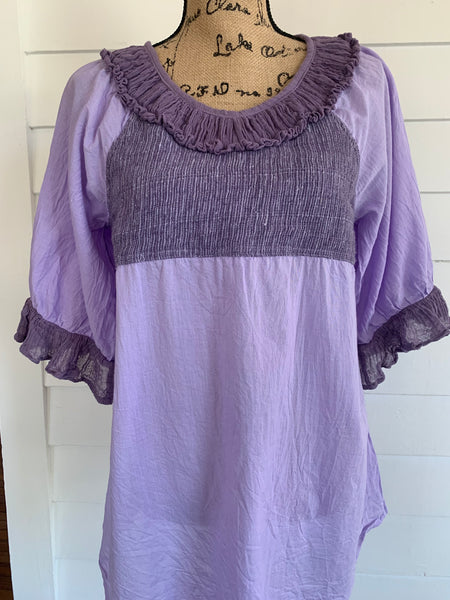 Dorita Cotton Angel Top,Rabens Saloner - Shopidpearl