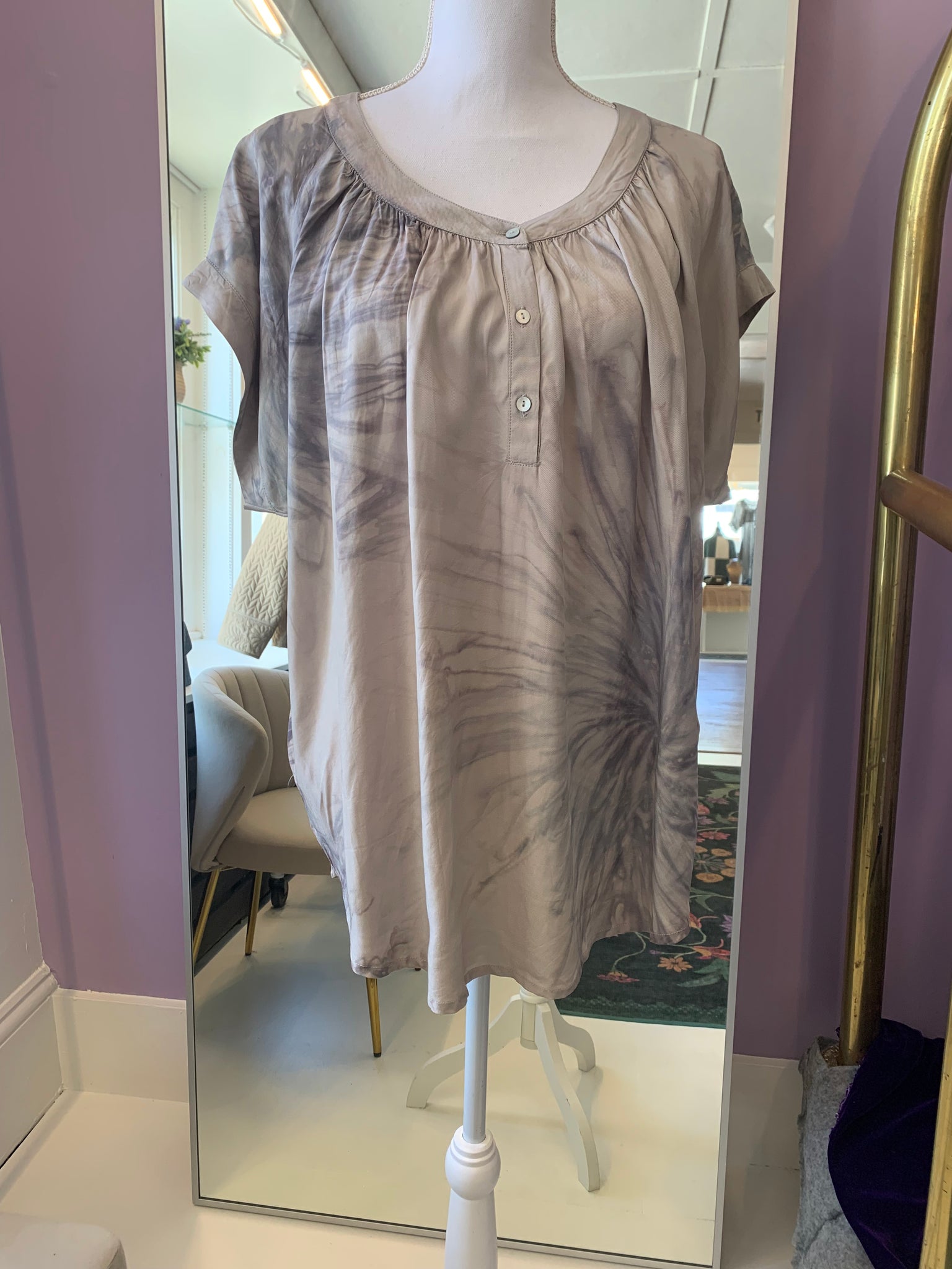 Jolin Cartwheel Blouse,Rabens Saloner - Shopidpearl