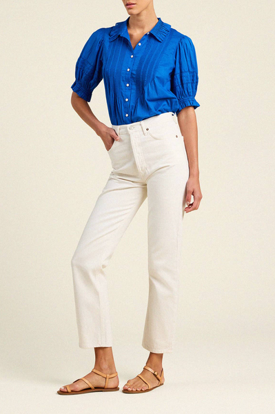 Jess Cotton Blouse,Trovata - Shopidpearl