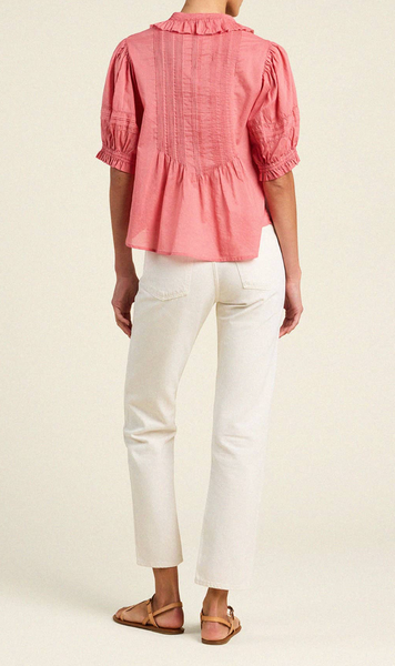 Jess Cotton Blouse,Trovata - Shopidpearl