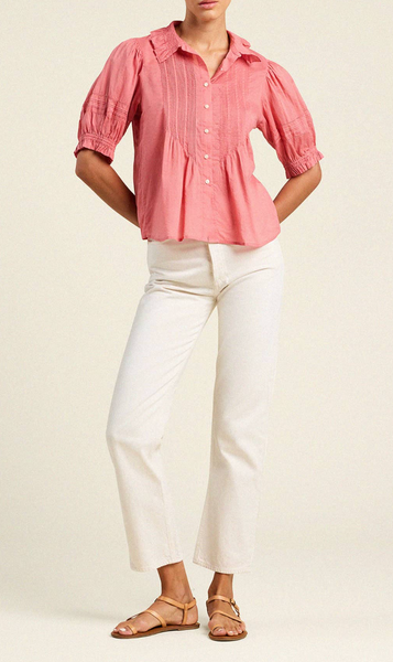 Jess Cotton Blouse,Trovata - Shopidpearl