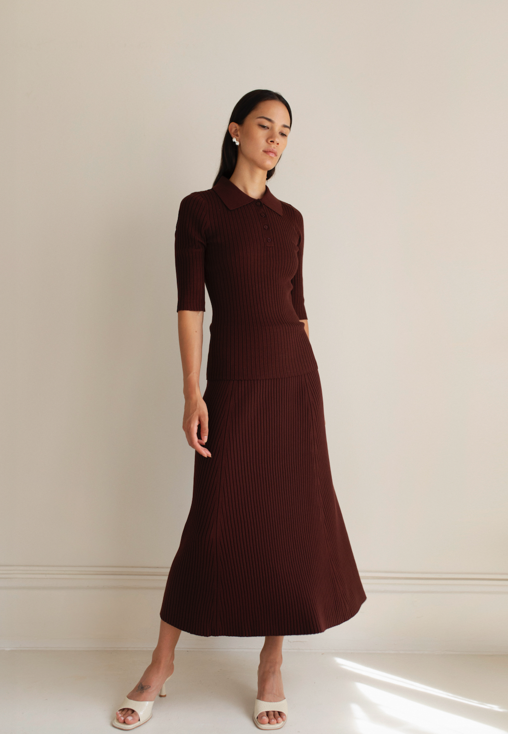 Afiya Rib Skirt