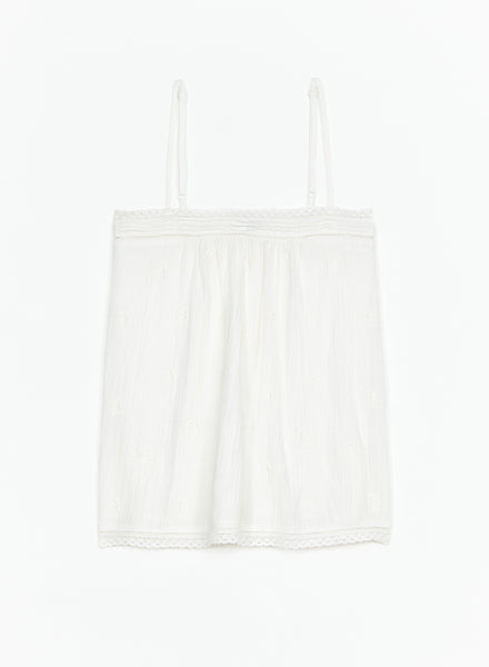 Livie Embroidered Camisole Top,MABE - Shopidpearl