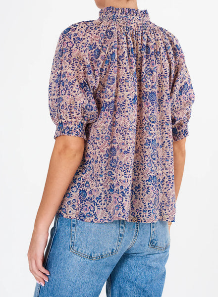 MABE CASS PRINT TOP,MABE - Shopidpearl