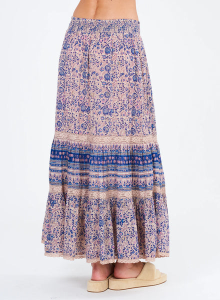 MABE CASS PRINT MAXI SKIRT,MABE - Shopidpearl