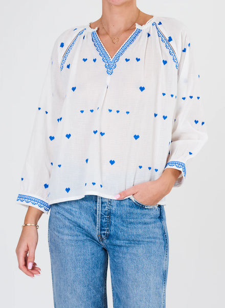 MABE ELANI EMBROIDERED TOP,MABE - Shopidpearl