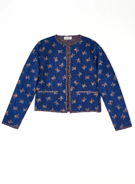 MABE VIVI PRINT QUILTED JACKET,MABE - Shopidpearl