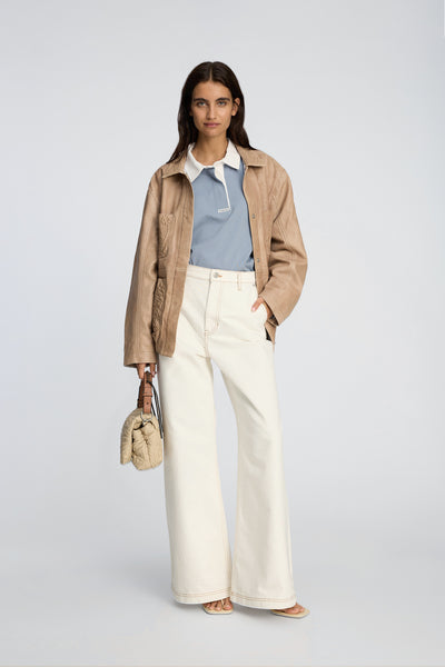 Becube Wide Leg Pant,Munthe - Shopidpearl