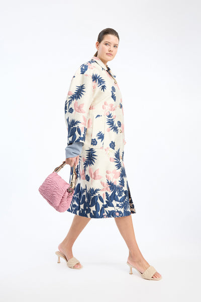 Primose Floral Statement Coat,Munthe - Shopidpearl