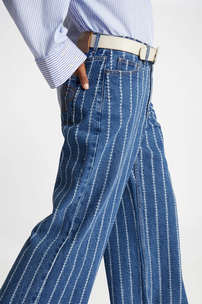 Ecube Pinstripe Jeans