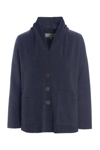 Fleece Button Front Cardigan