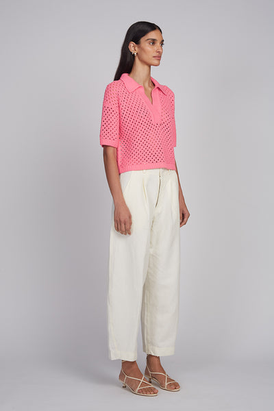 Nina Cotton Knit Polo,Eleven Six - Shopidpearl