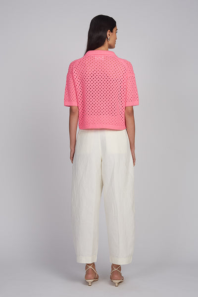 Nina Cotton Knit Polo,Eleven Six - Shopidpearl