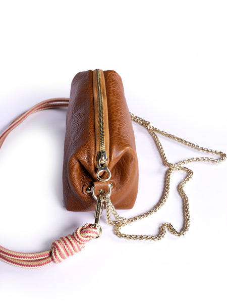 Nuage Bubble Havana Lamb Leather Mini Handbag,Craie Studio - Shopidpearl