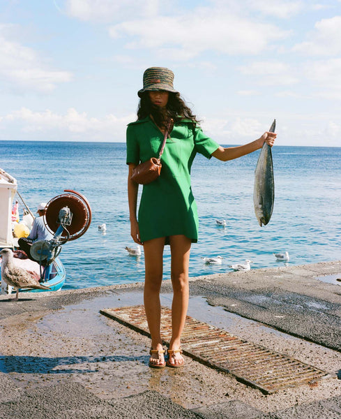 Nuage Bubble Havana Lamb Leather Mini Handbag,Craie Studio - Shopidpearl