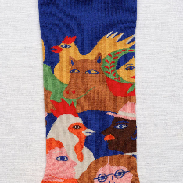 Folk Friends Cotton Socks