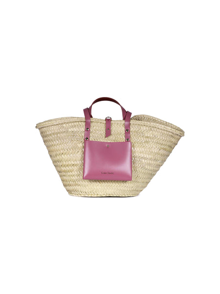 Blush Basket Shopper Tote