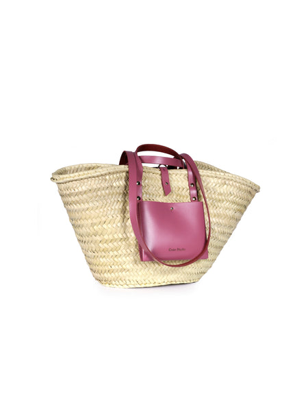 Blush Basket Shopper Tote