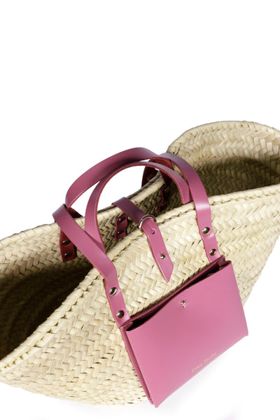 Blush Basket Shopper Tote