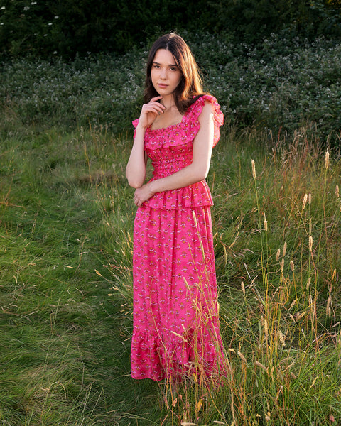 Rae Smocked Maxi Dress