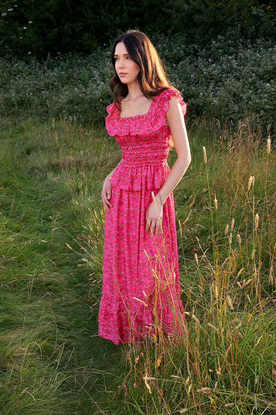 Rae Smocked Maxi Dress