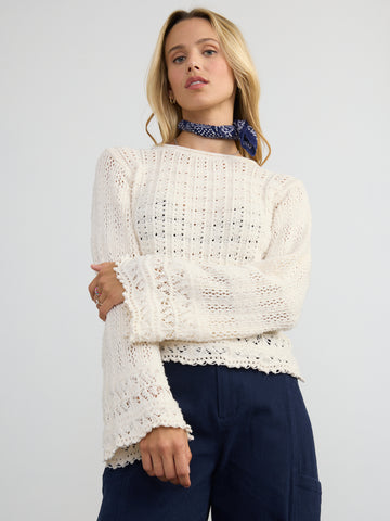 Bell Sleeve Pullover