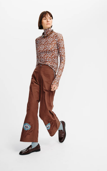 Sam Pant Cotton Twill Brown