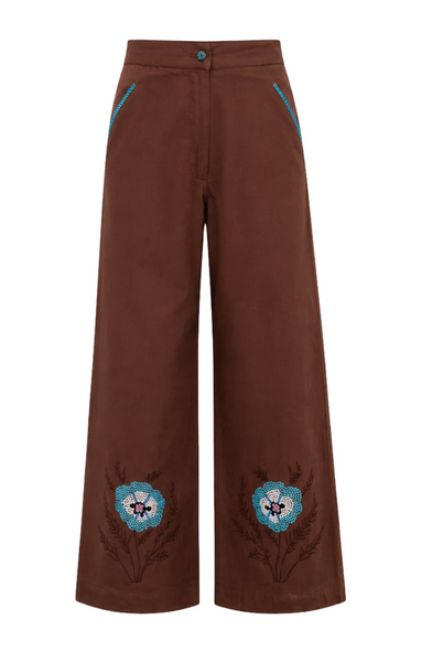 Sam Pant Cotton Twill Brown