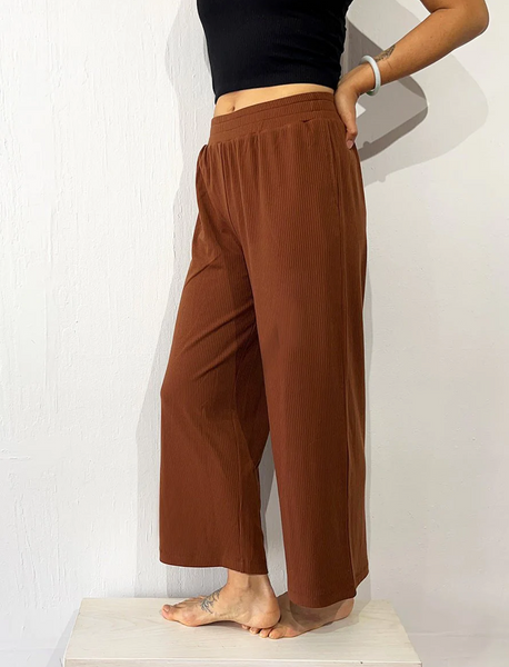 Simulacra Pleated Flow Pants - shopidpearl