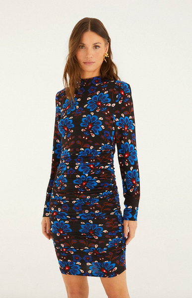 Latina Scarf Jersey Mini Dress