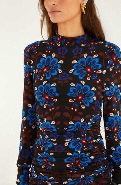 Latina Scarf Jersey Mini Dress