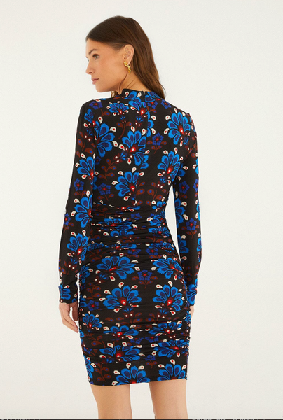 Latina Scarf Jersey Mini Dress