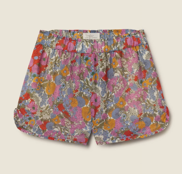 Lucille Cotton Floral Short,Trovata - Shopidpearl