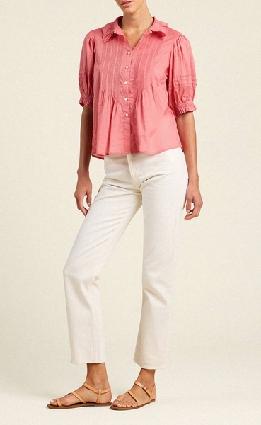 Jess Cotton Blouse,Trovata - Shopidpearl