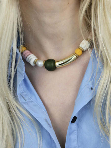 Vintage Chunky Statement Necklace