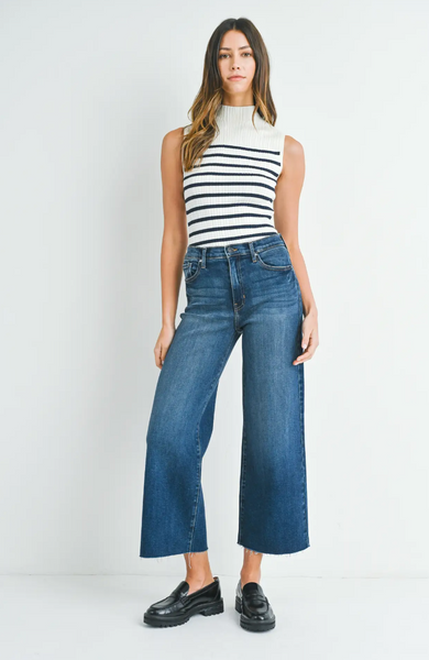 The Scissor Cut Wide Leg Jean