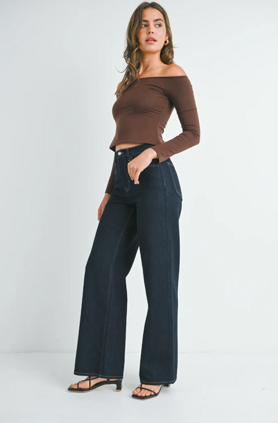 The Relaxed Wide Leg Jean