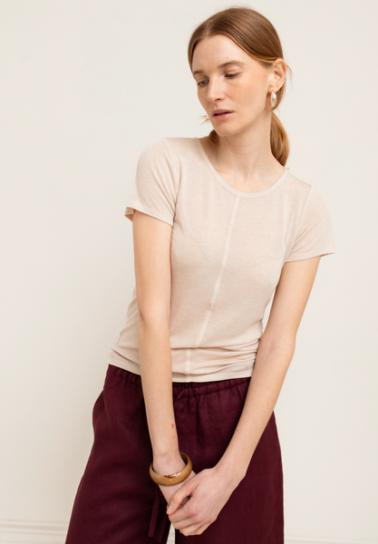 Echo Sheer T-Shirt,Paper Label - Shopidpearl