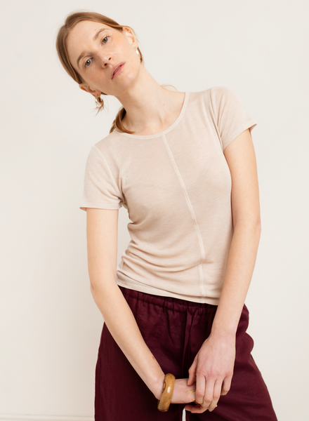 Echo Sheer T-Shirt,Paper Label - Shopidpearl