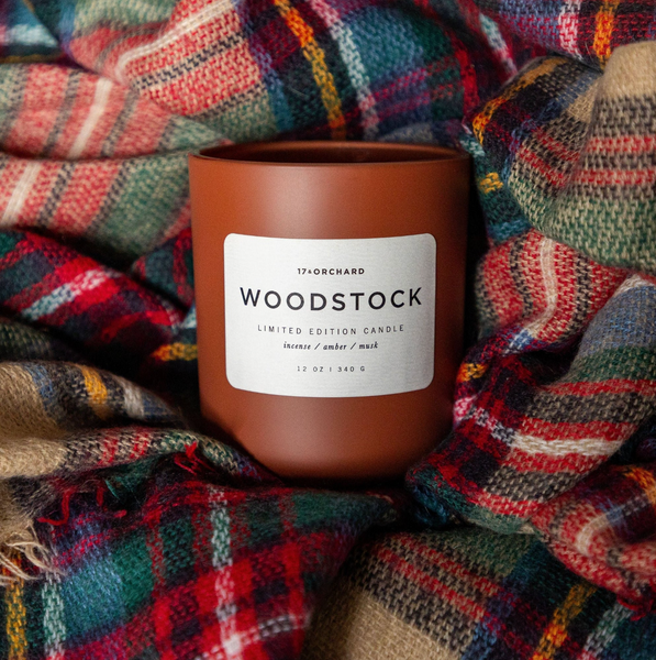 Woodstock NY Limited Edition Candle