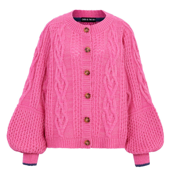 Brigit Heart Stitch Cardigan