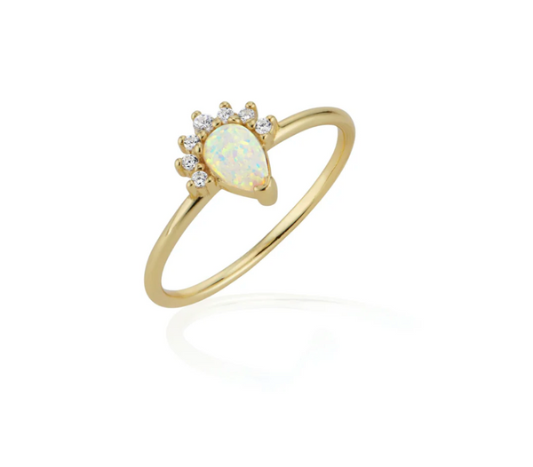 Ava Opal Ring