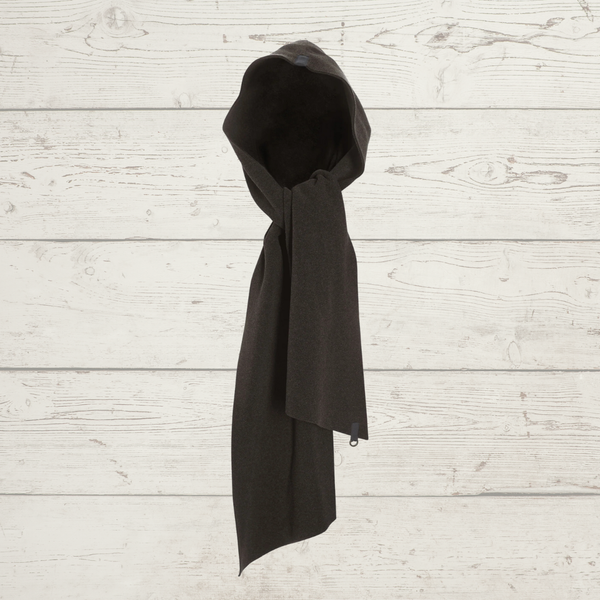Fleece Scarf with Hood
