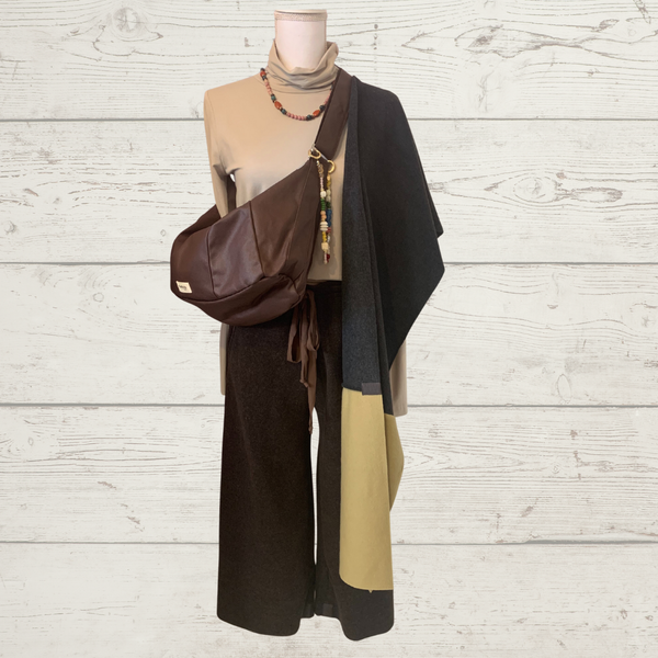 Fleece Colorblock Scarf