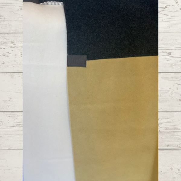 Fleece Colorblock Scarf