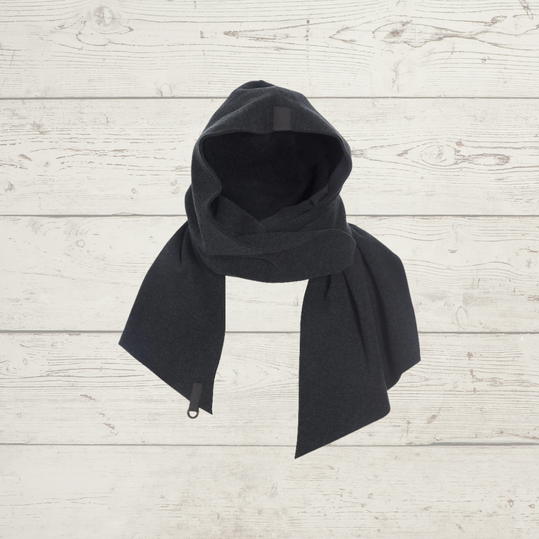 Fleece Scarf with Hood