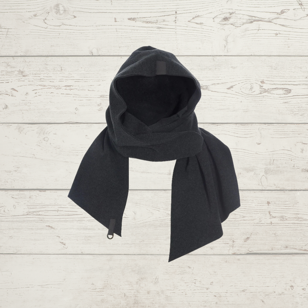 Fleece Scarf with Hood