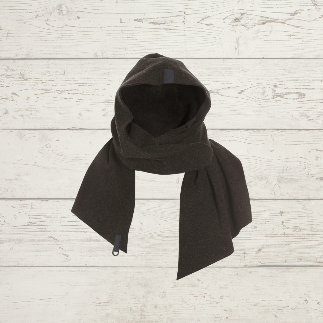 Fleece Scarf with Hood