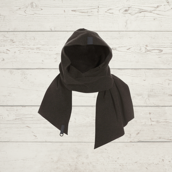 Fleece Scarf with Hood